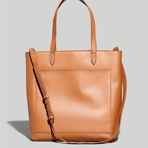 Madewell Bags New Madewell Medium Zip Top Transport Crossbody Tote